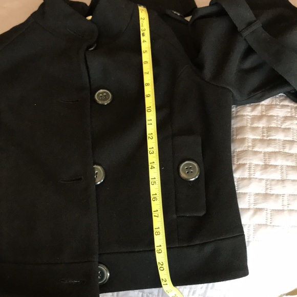 Hache - made in Italy cropped button jacket. Bell 3/4 sleeves - Picture 11 of 12